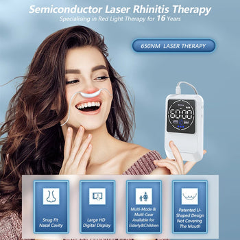 Nasal Therapy Device for Home Use – Rhinitis Relief Treatment