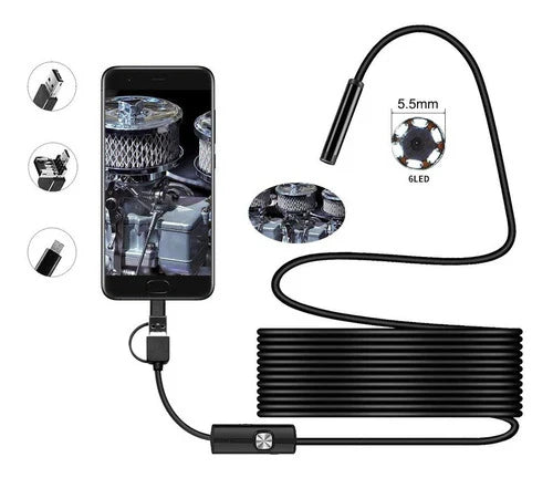 5 Meter HD Endoscope Camera