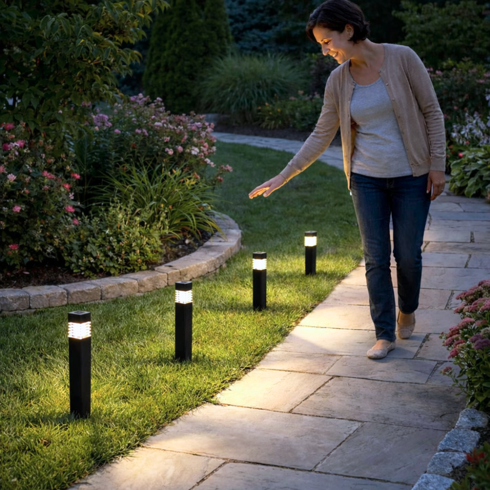 Solar Garden Path Light – Bright Outdoor Lantern