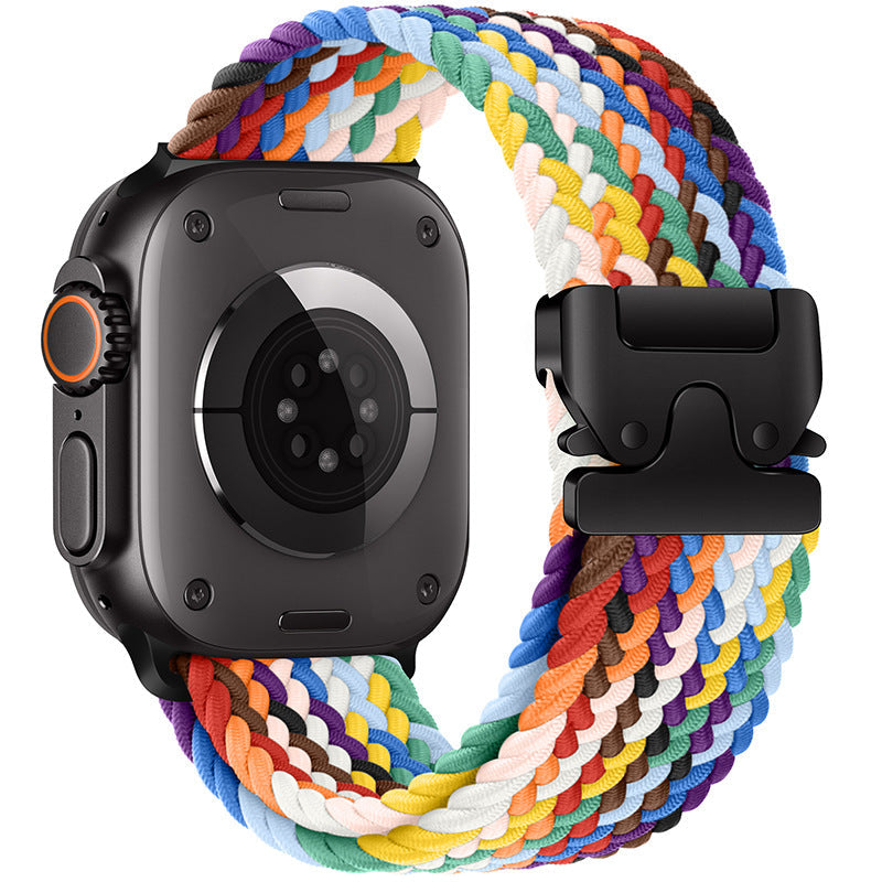 Braided Nylon Strap for Contemporary Smartwatch Designs
