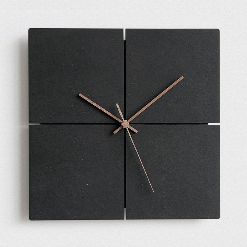 Modern Minimalist Silent Wall Clock for Living Room Decor