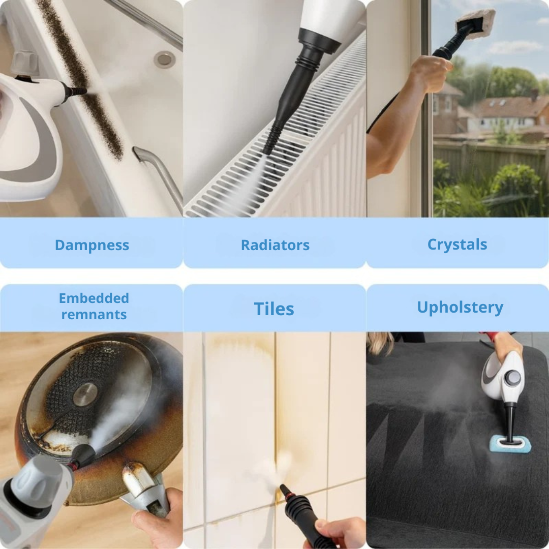 CleanMist™ — Effortless Steam Power That Frees Your Time and Fights Germs Fast
