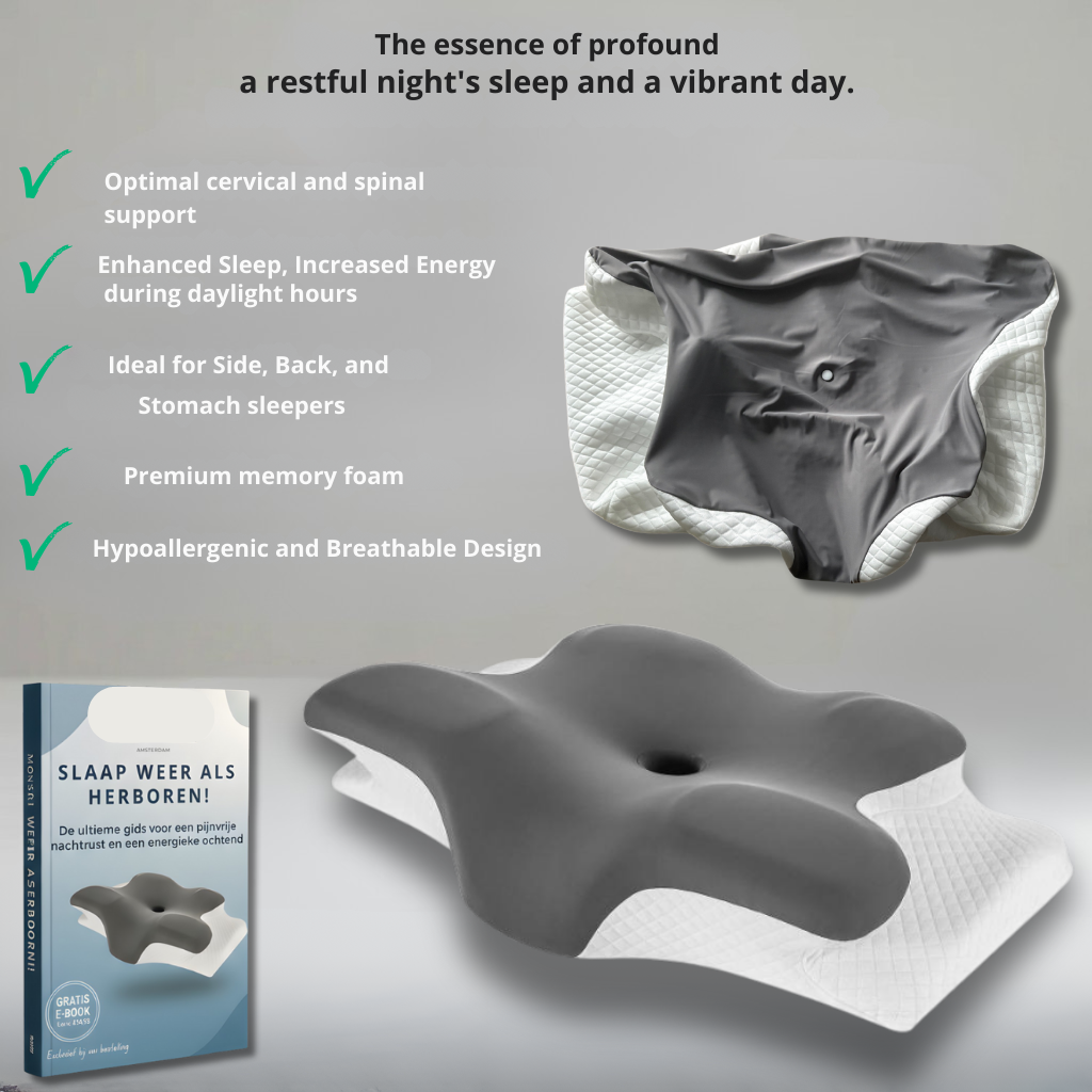 CerviCradle™ — Wake Refreshed with Pain-Free, Perfectly Aligned Sleep Every Night