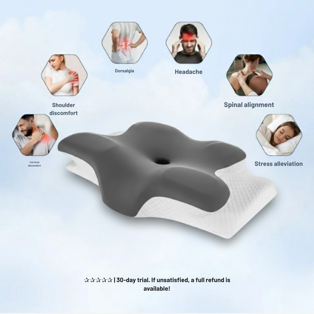 CerviCradle™ — Wake Refreshed with Pain-Free, Perfectly Aligned Sleep Every Night