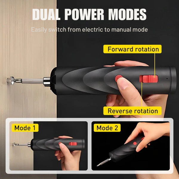 VoltEdge™ Hybrid Screwdriver — Effortless Power and Precision That Keeps You Going All Day