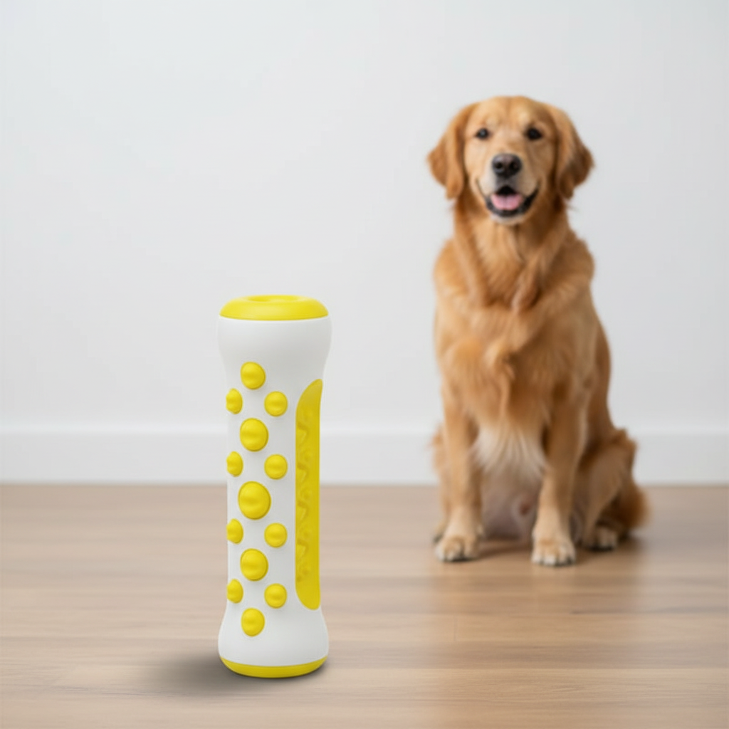 Calming Dog Toy with Lavender and Chamomile for Anxiety Relief – Non-Toxic Polymer