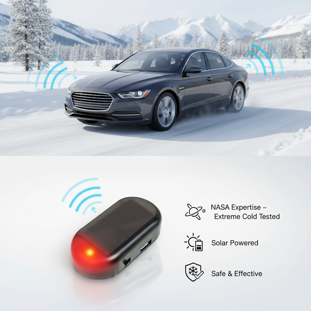 Solar-Powered Snow Clearing Tool with Electromagnetic Interference Technology