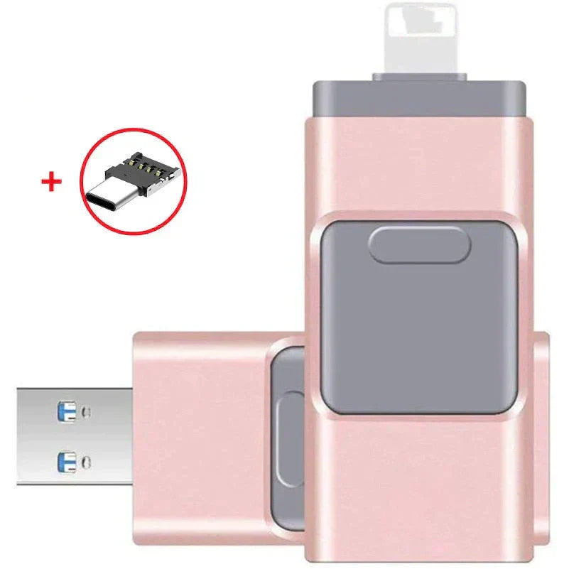 Flash Drive USB | Multi-Port Smartphone Storage | MemoryGo