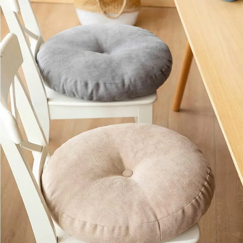 Comfortable Round Cushion for Yoga and Meditation – Floor Support Pillow for Mindfulness and Relaxation
