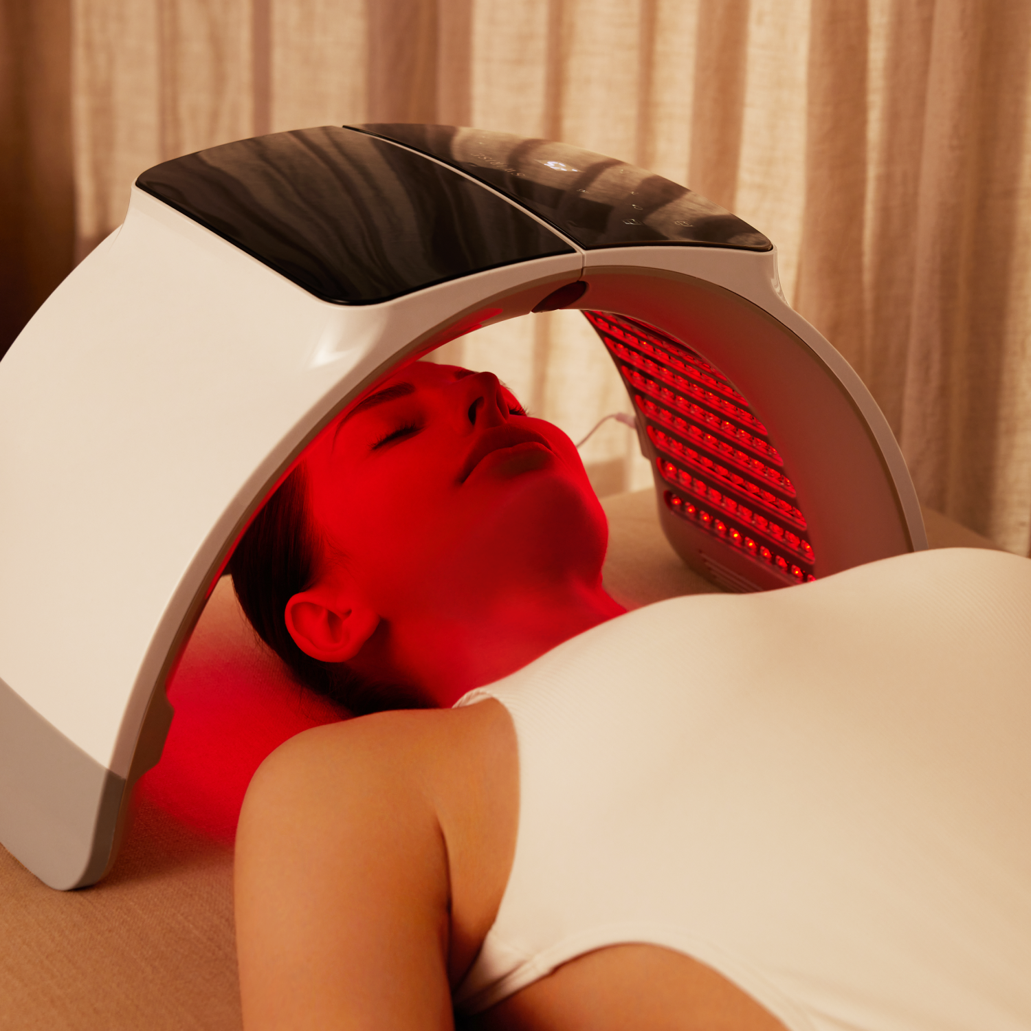Light Therapy Device for Skin Care on Face and Body