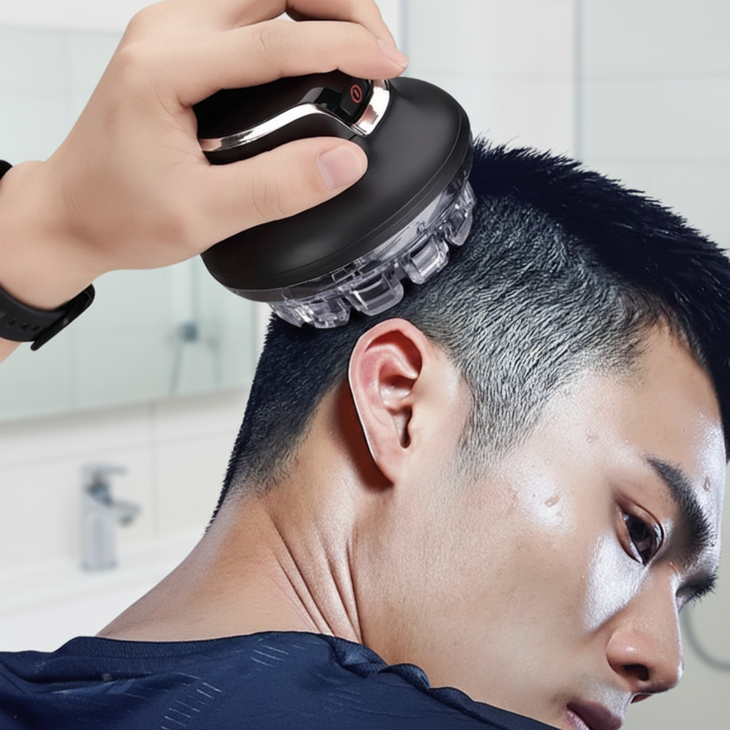 Rechargeable Cordless Hair Trimmer with LED Screen and USB-C Charging