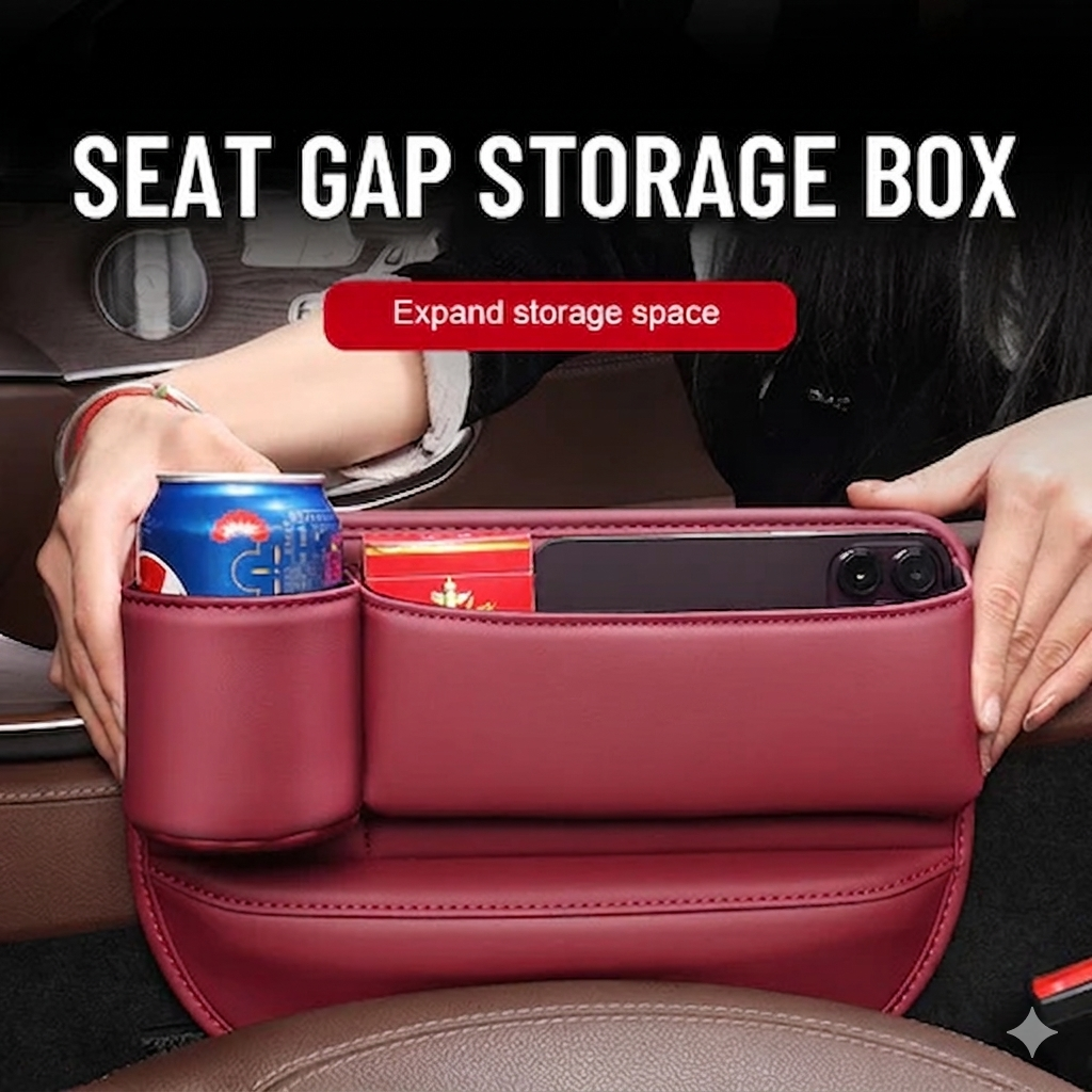 Seat Gap Filler Organizer for Cars