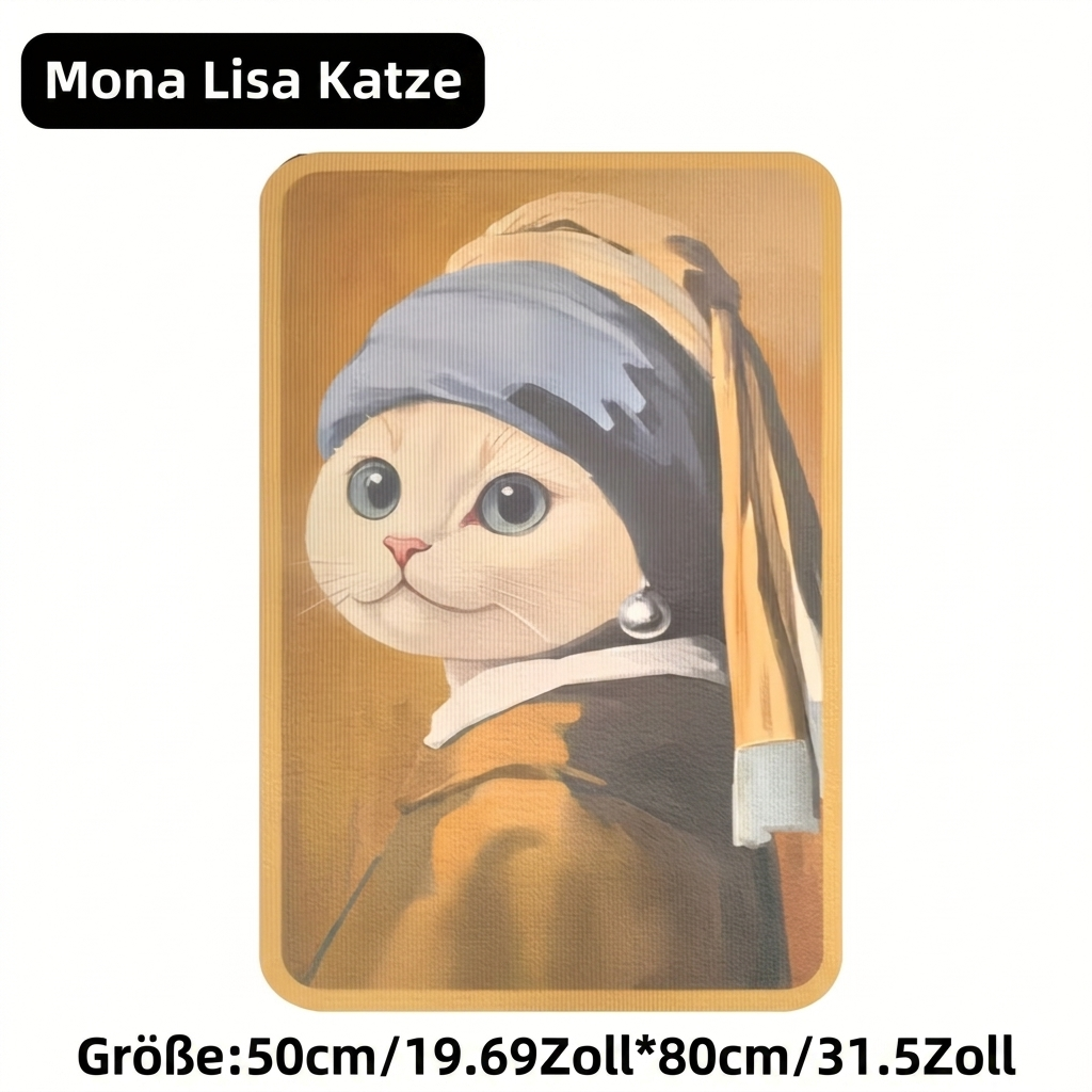Artistic Cat Scratching Board