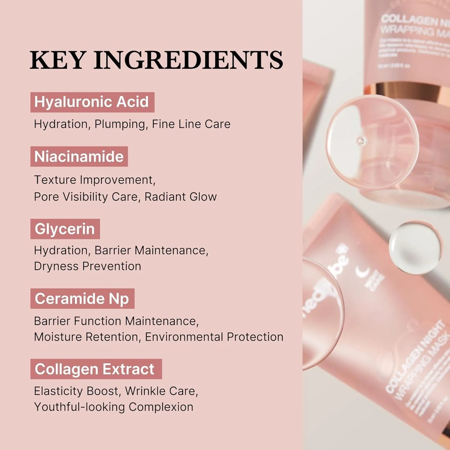 GlowVive™ Collagen Night Mask