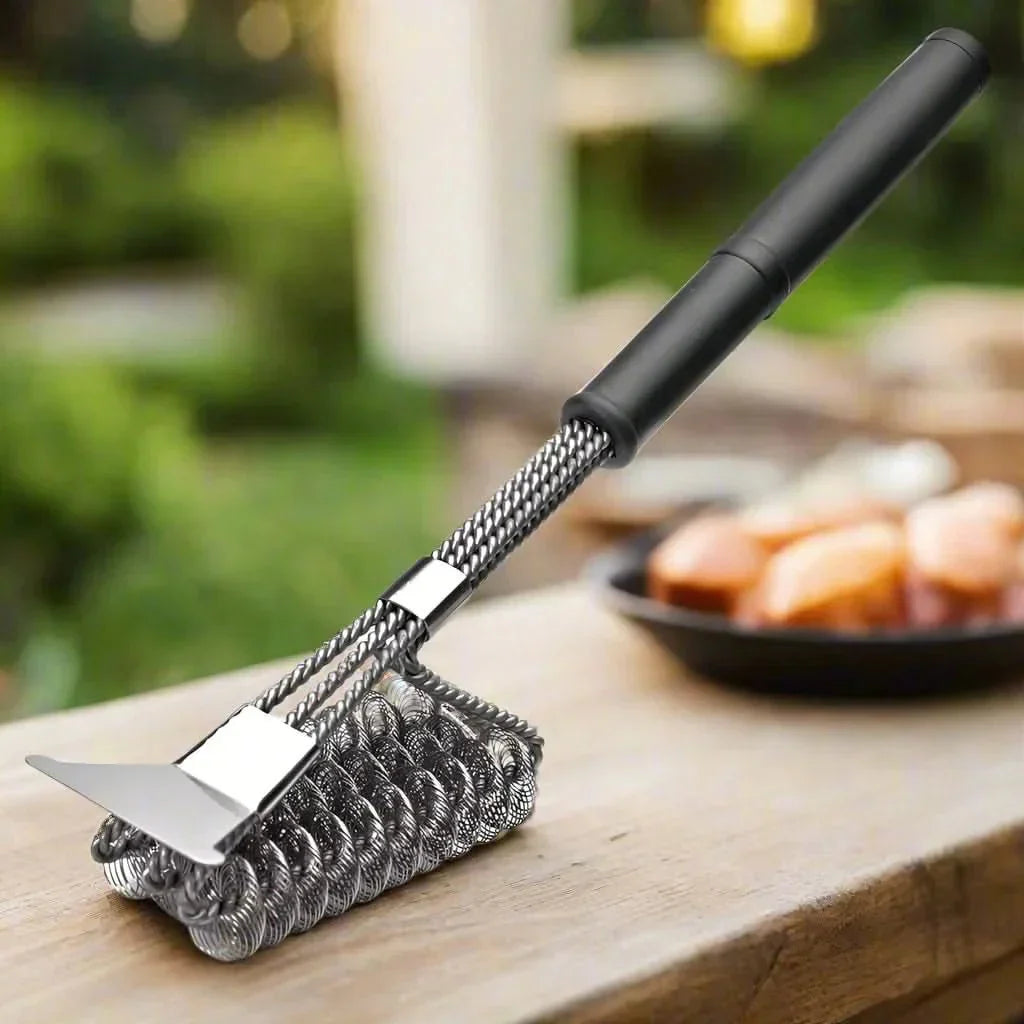 BBQ Brush without Metal Bristles for Grill Cleaning
