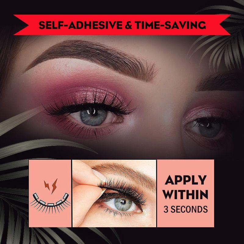 MAO-WOW Reusable self-adhesive eyelashes | Buy 1 Get 1 FREE