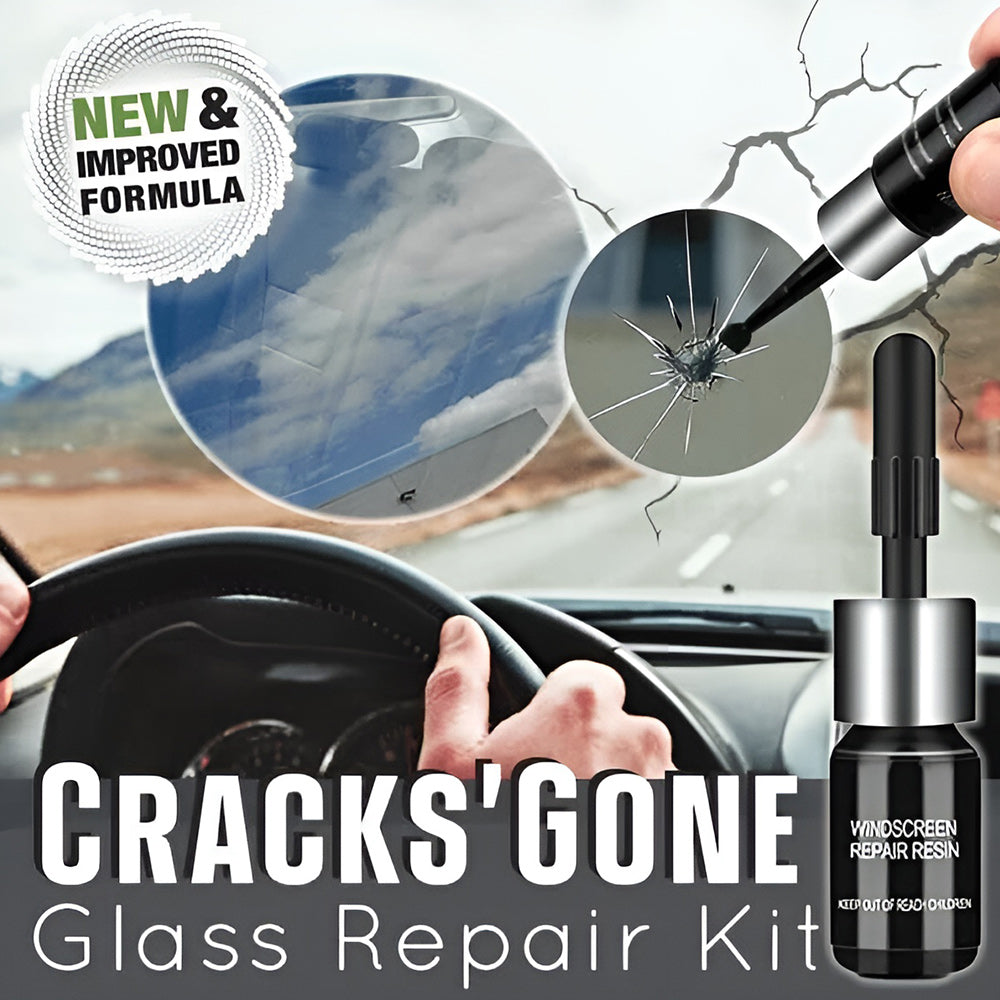 Glassy™ — Erase Cracks Fast and Keep Your Glass Flawlessly Clear