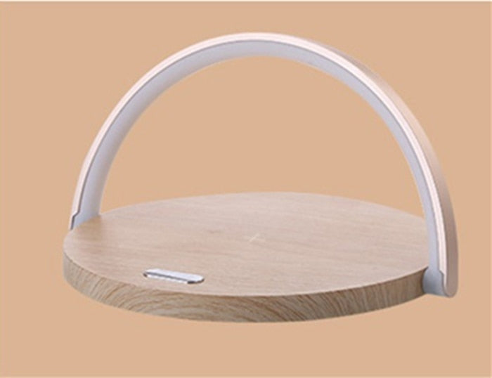 Wireless Charging Bedside Lamp – 3-in-1 Ambient Night Light and Station