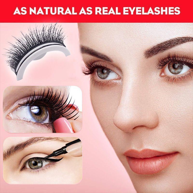 MAO-WOW Reusable self-adhesive eyelashes | Buy 1 Get 1 FREE