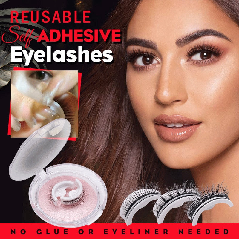 MAO-WOW Reusable self-adhesive eyelashes | Buy 1 Get 1 FREE