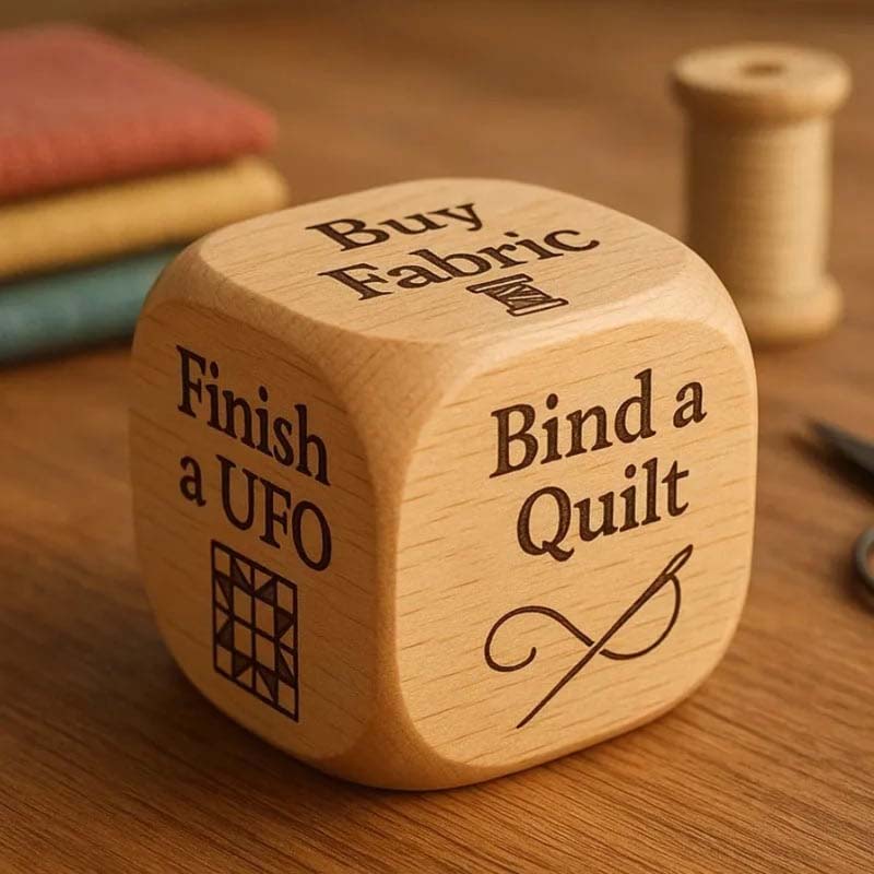 Wooden Choice Dice | Creative Impulses by Roll | Laser Engraved | CraftDice