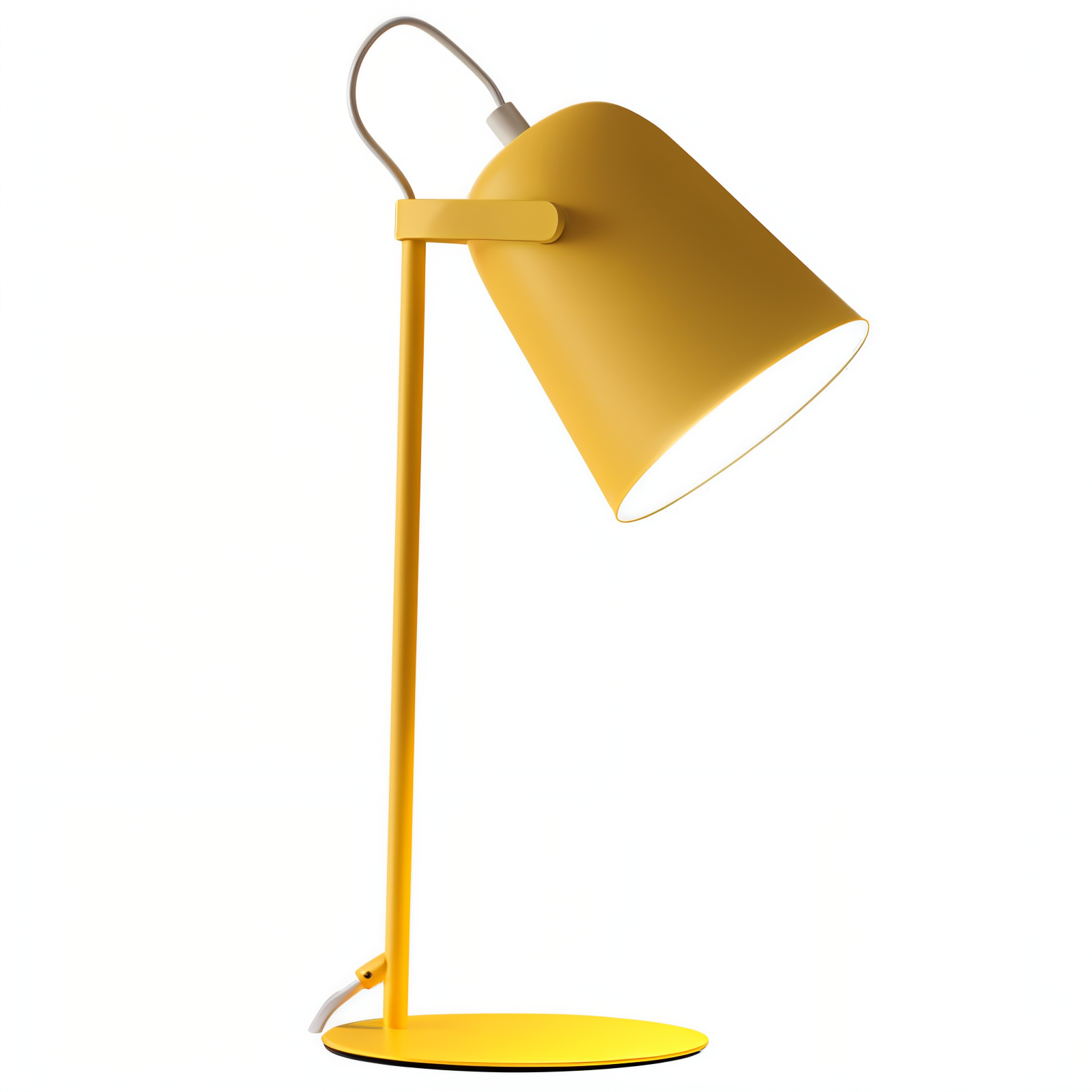 Macaron Table Lamp - Nordic Yellow Desk Lamp - Adjustable Light