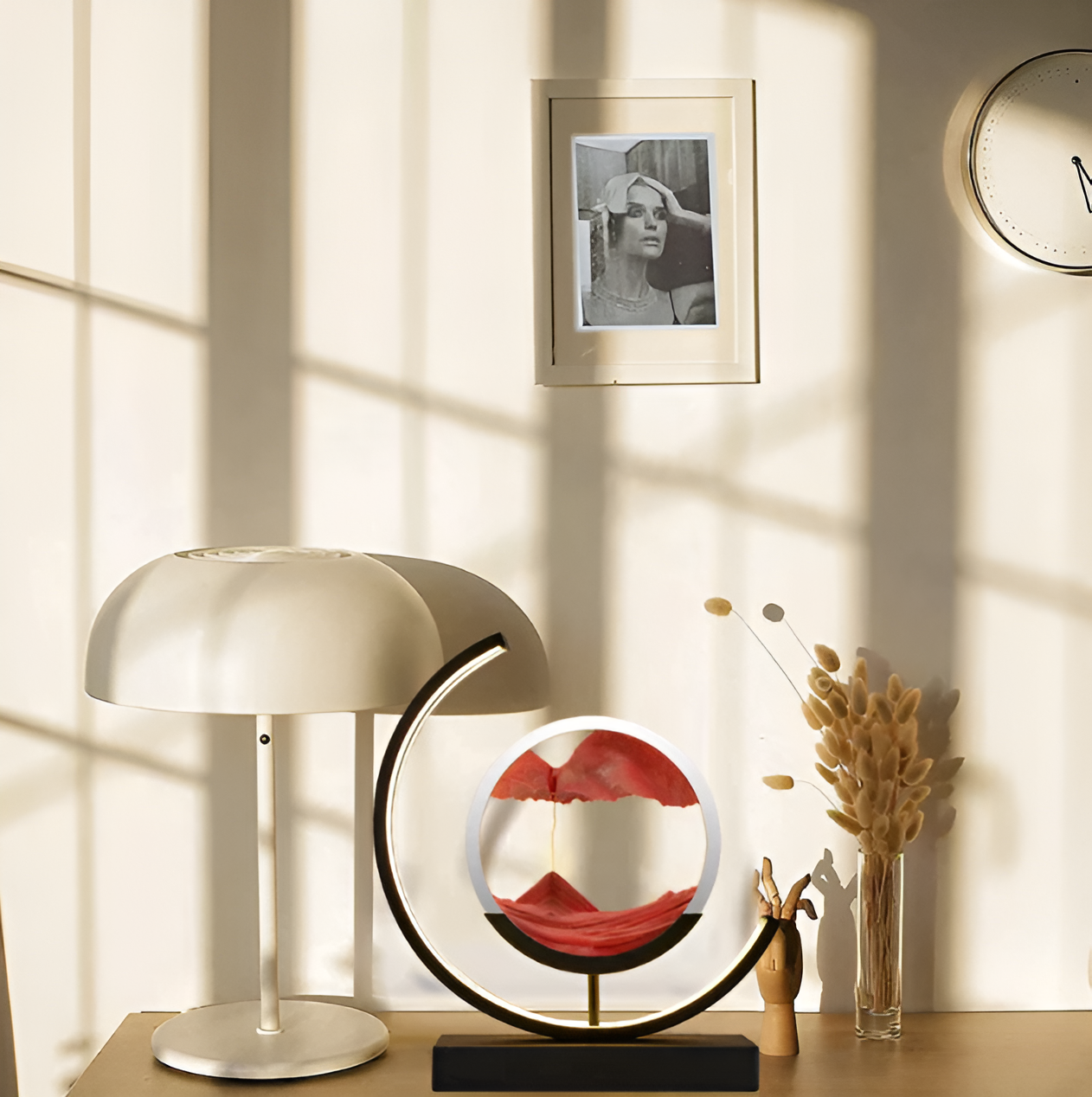 SandArt | Dimmable LED Sand Lamp - Wireless Unique Relaxation Lamp