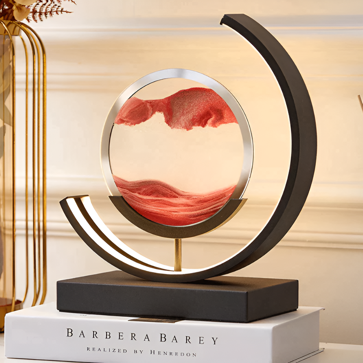 SandArt | Dimmable LED Sand Lamp - Wireless Unique Relaxation Lamp