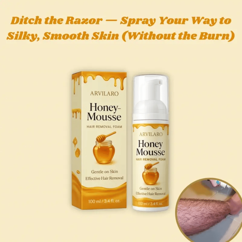 HoneyMousse™ — Experience Pain-Free, Irresistibly Smooth Skin That Lasts Weeks