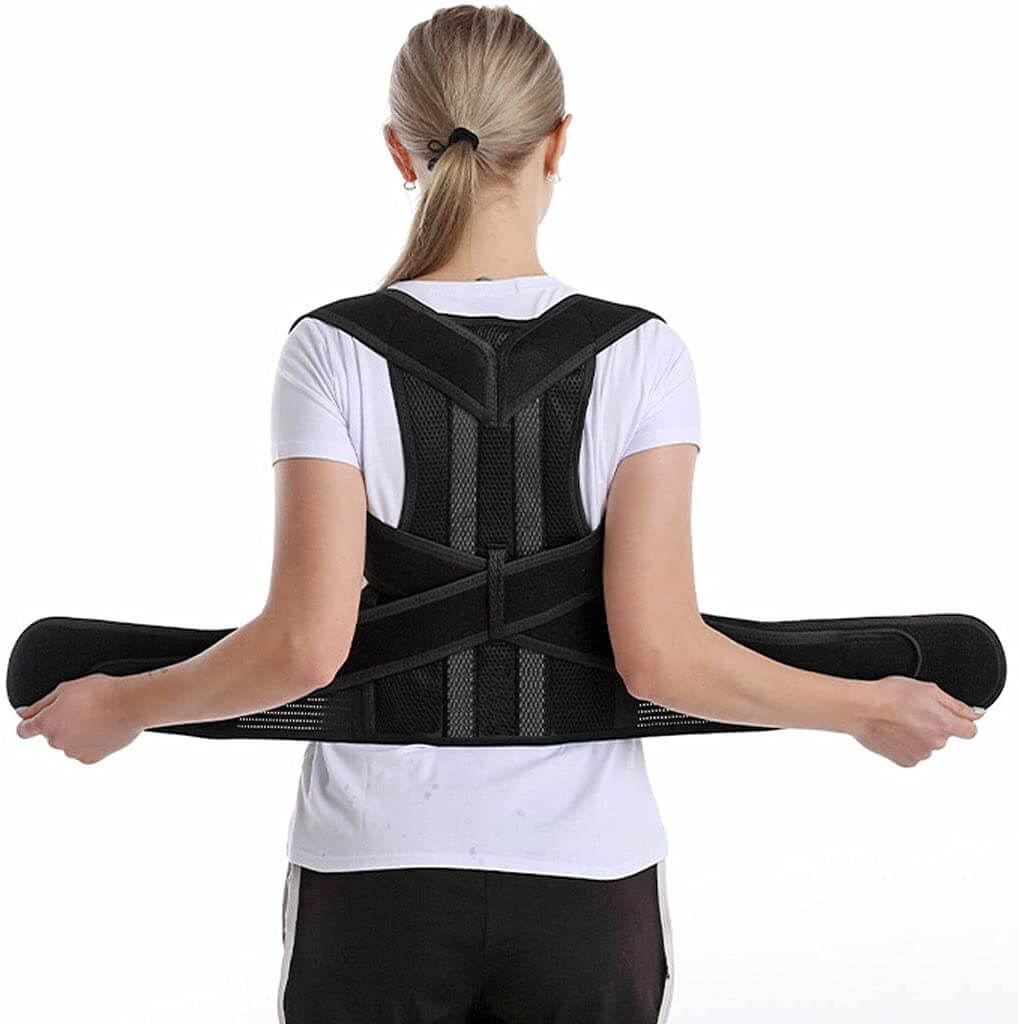 Adjustable Vest for Back and Shoulder Posture Support - Daily Comfort Aid