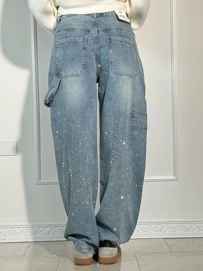 DazzleJean™ | Denim that molds to your body and catches the light