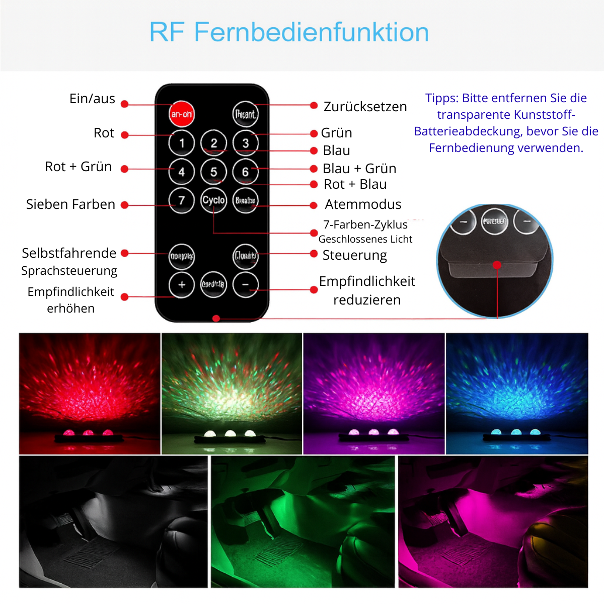 Car Mood Lighting – LED Lights for a Vibrant Drive