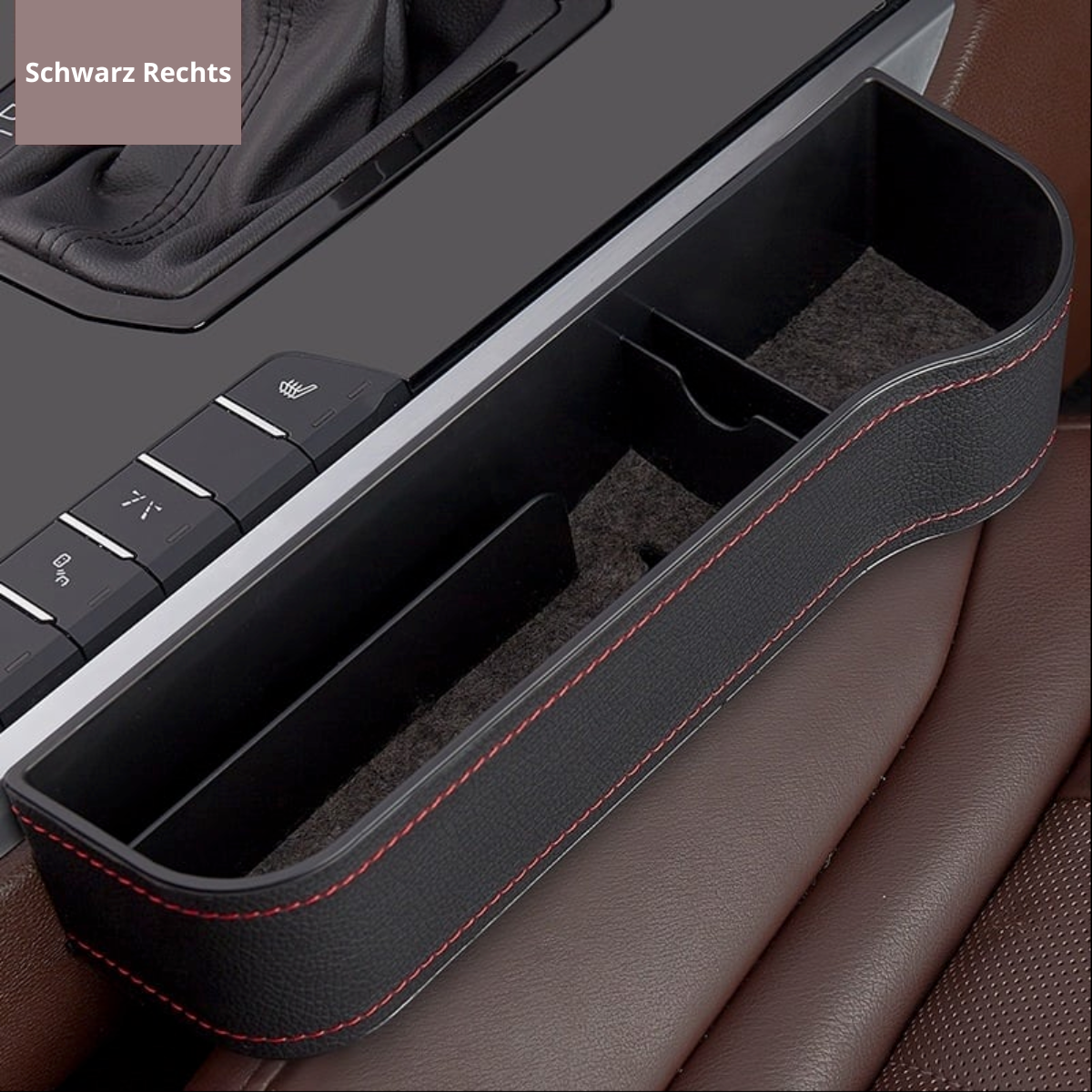 Car Seat Organizer in Leather – DriveMate Style