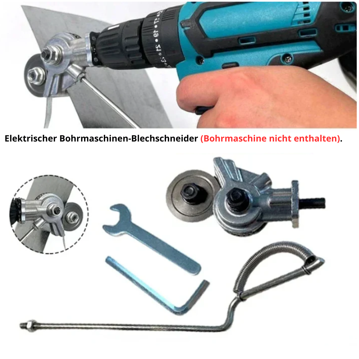 Metal Cutting Tool – Use Your Drill for Effortless Cutting!