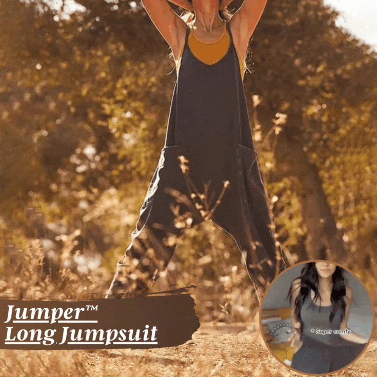 Easy Breezy Jumper - Casual Jumpsuit: The perfect combination of comfort and style