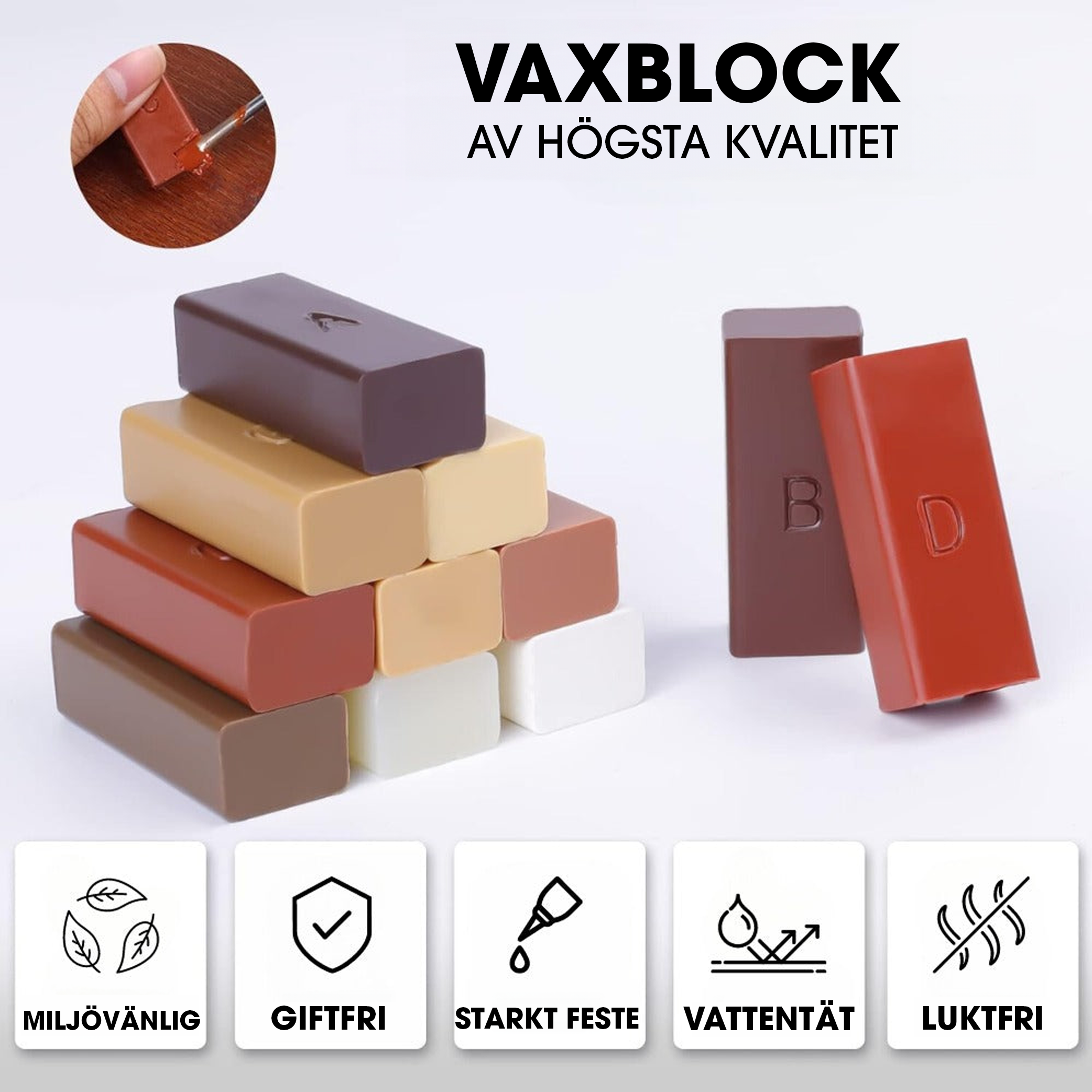 BlendyFix – Repair kit for furniture, moldings, and floors