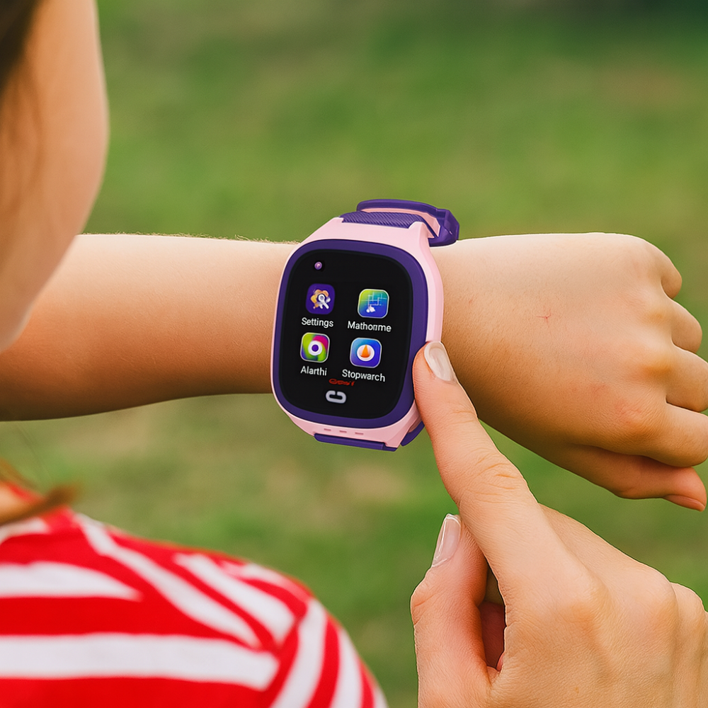 Waterproof Touchscreen GPS Watch for Kids with Camera Feature