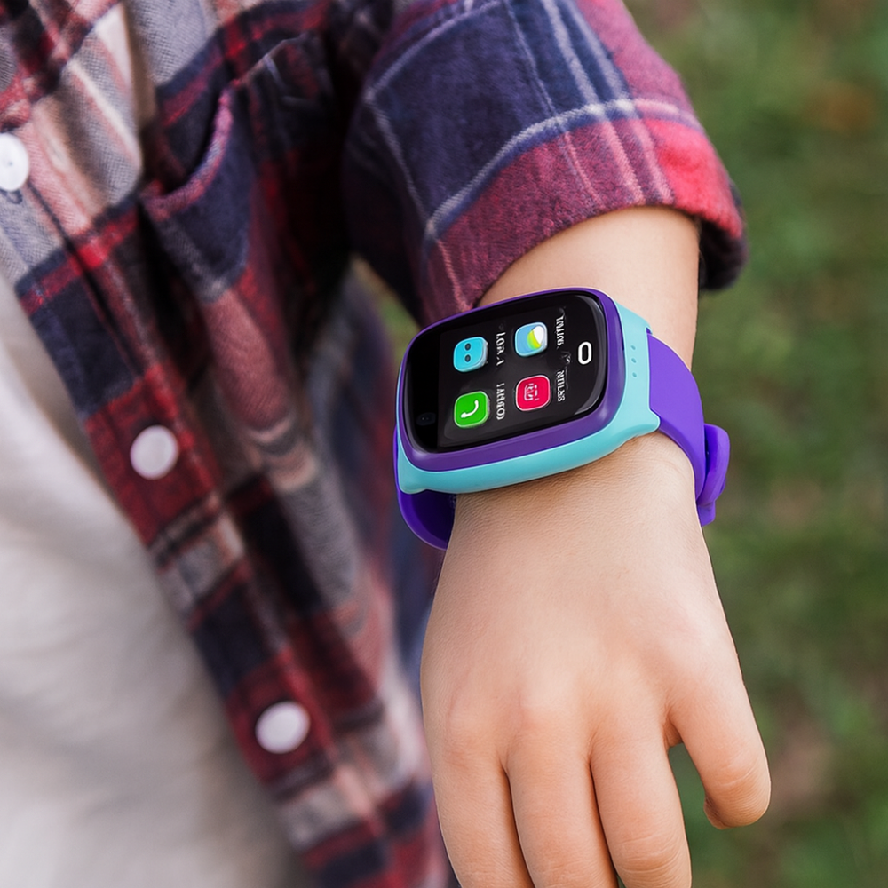 Waterproof Touchscreen GPS Watch for Kids with Camera Feature