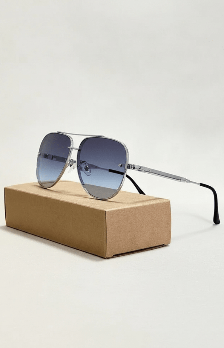UV400 Anti-Glare Aviator Sunglasses
