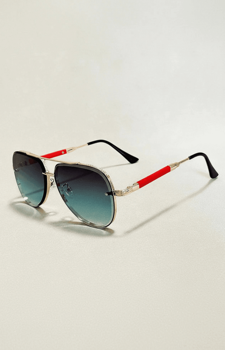 UV400 Anti-Glare Aviator Sunglasses