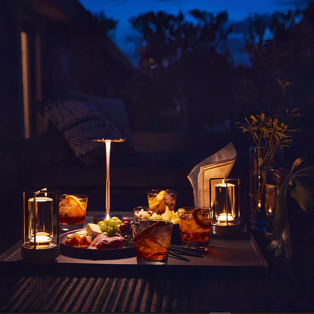 LumenArt - Dimmable Wireless Elegant Designer Table Lamp