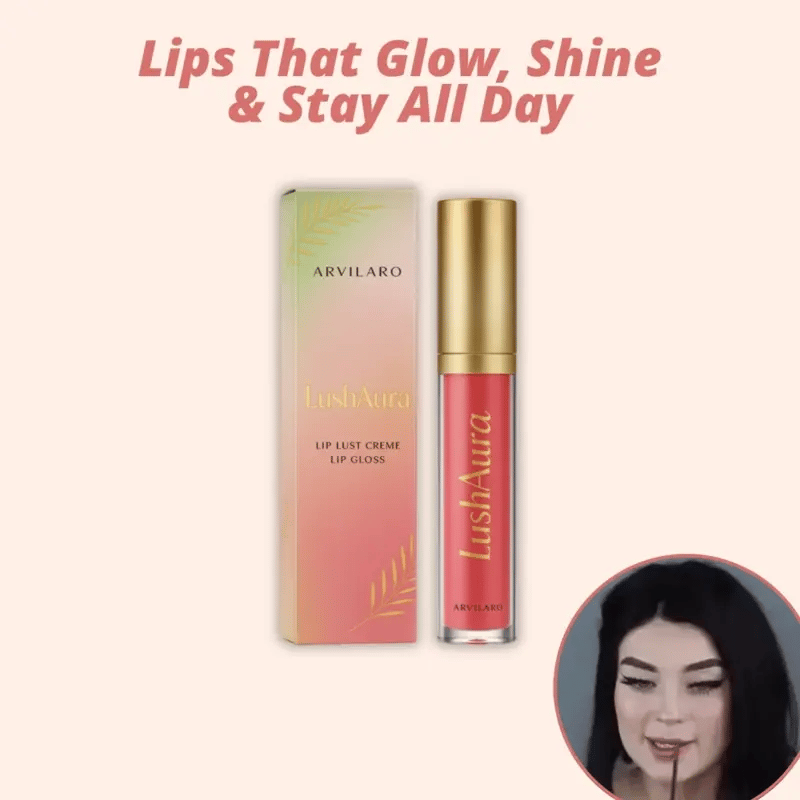 LushAura™ Cream Texture Lipstick — Wear Stunning, Hydrated Lips That Captivate All Day