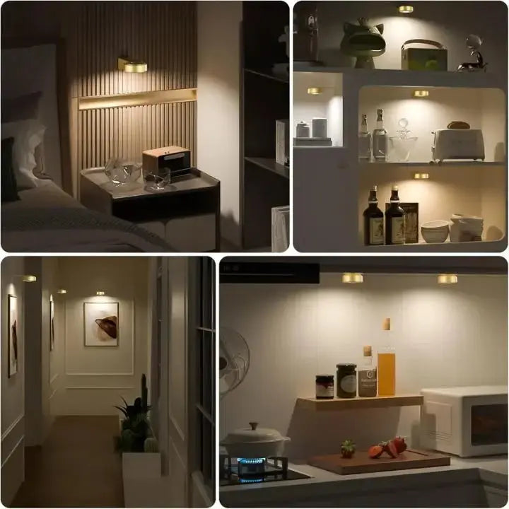 Magnetic LED Light for Stylish Artwork Illumination
