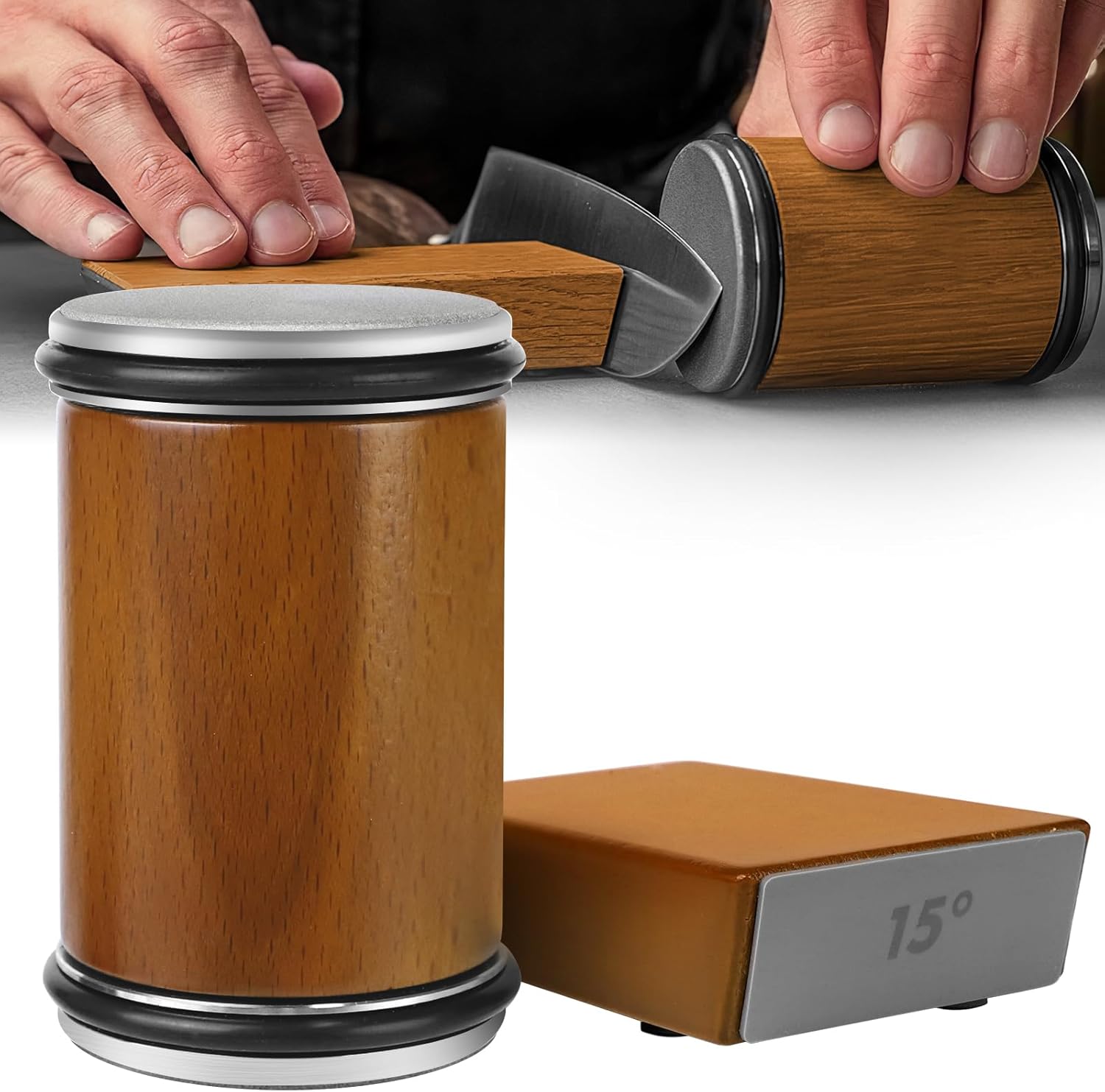 Knife Sharpening | Rolling Edge Sharpener | Quick & Accurate Sharpening | Blade Power