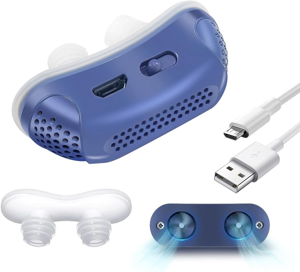 Compact CPAP Machine for Snoring Relief and Sleep Apnea Treatment