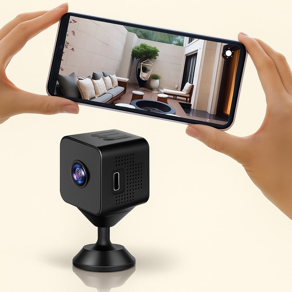 Indoor Security Camera | Motion Sensor & Night Vision | HomeEye