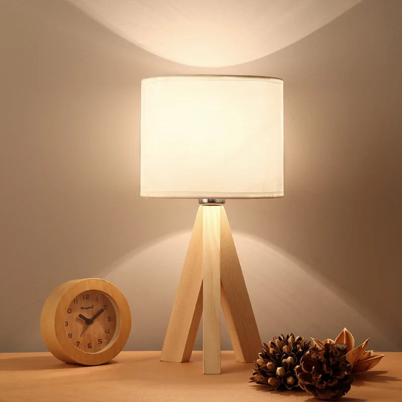 WoodEssence | Modern Table Lamp made of Wood