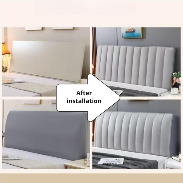 LuxeGuard™ — Keep Your Headboard Pristine and Cozy Without Lifting a Finger