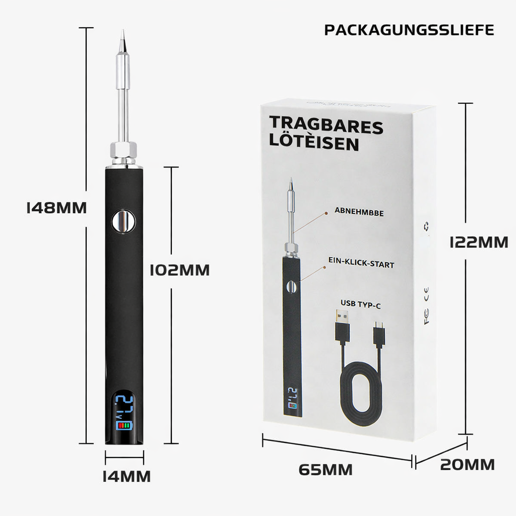 Precise Soldering Tool for Anytime, Anywhere Use – Effortless Control