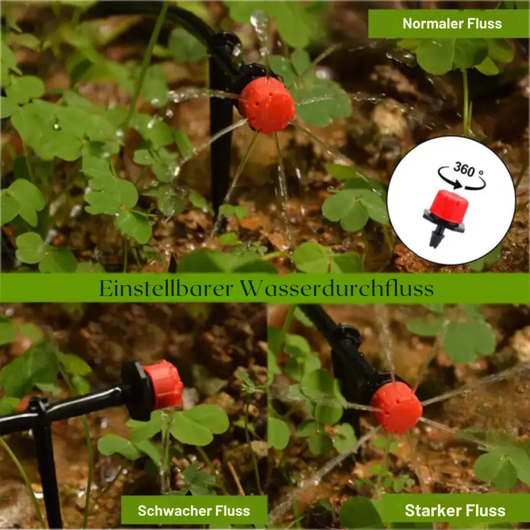 360 Degree Drip Irrigation System – Efficient Water Usage